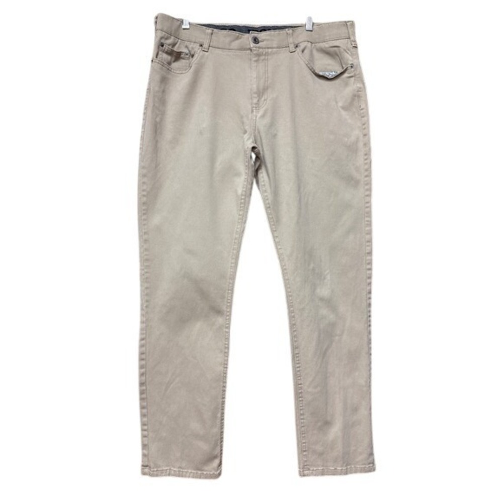 Iron‎ Co pants Men's 38/32 Tan Dress Chino Golf Career Workwear Business Casual